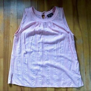 Papermoon (for StitchFix) eyelet lace cotton tank